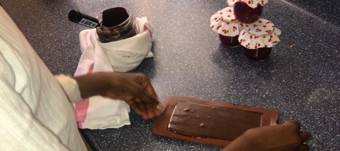 Atelier “Confiture et Chocolat” avec notre mécène Cargill au CHI Créteil