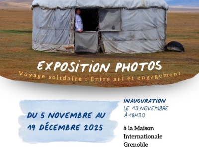 SUPER EXPO Photos de Solène à Grenoble :  " Voyage solidaire : entre art et engagement"