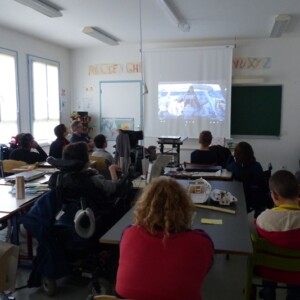 Visite de Lili la Mouette à Limoges