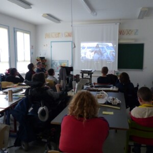 Visite de Lili la Mouette à Limoges